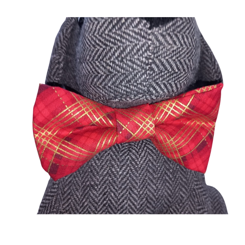 Nœud Papillon " Ruban impérial" en tissu coton – Image 2