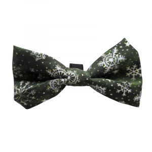 Nœud Papillon "Etoile d'hiver" en tissu coton