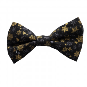 Nœud Papillon " Or Silencieux" en tissu coton